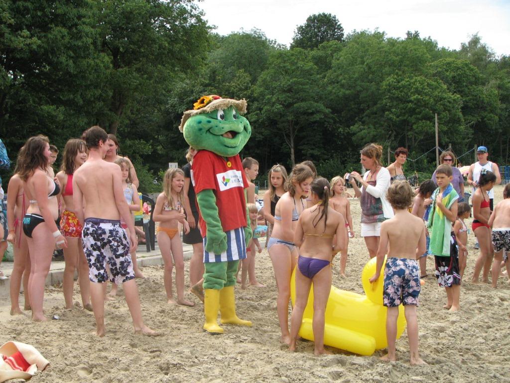 Eén van de Brabantse Big Jumps in 2011: de Oosterplas bij 's-Hertogenbosch
