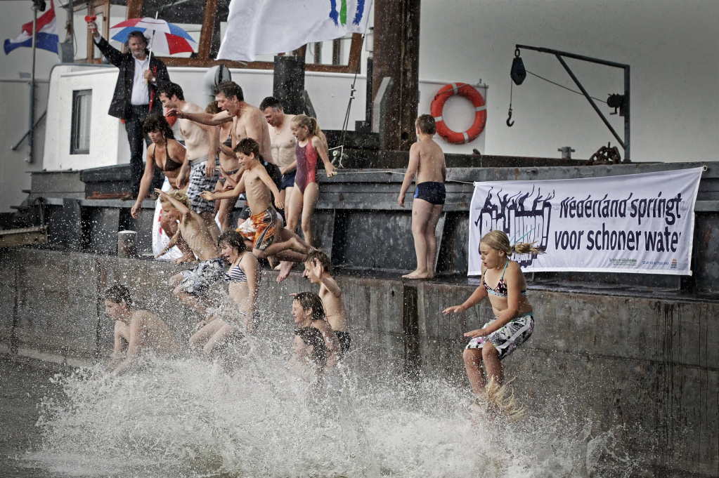 Big Jump in Lemmer 2012. (c) Foto Niels de Vries
